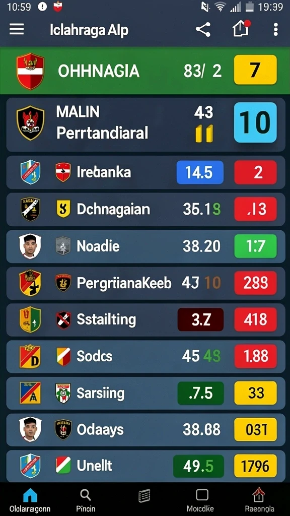 98spin - Antarmuka pengguna yang ramah di perangkat mobile.