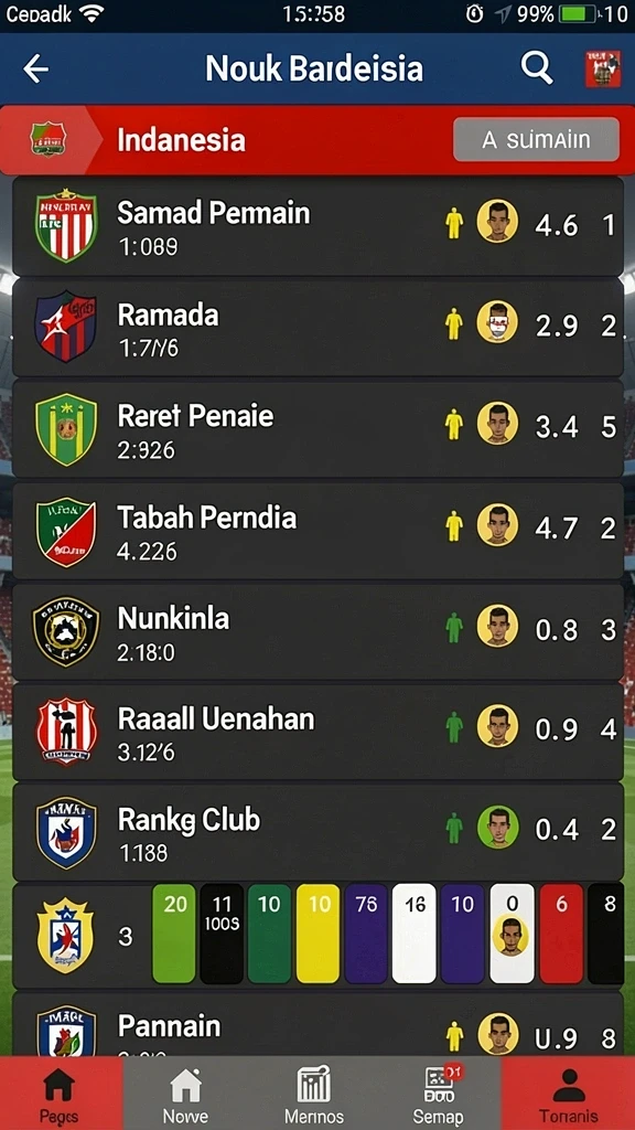 galaxy77 - Tampilan antarmuka utama GALAXY77 yang menarik.