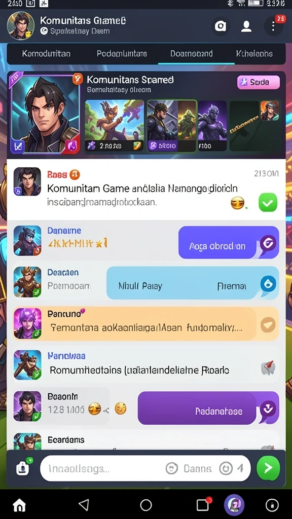 gus77 - Tampilan antarmuka yang menarik dan mudah digunakan.