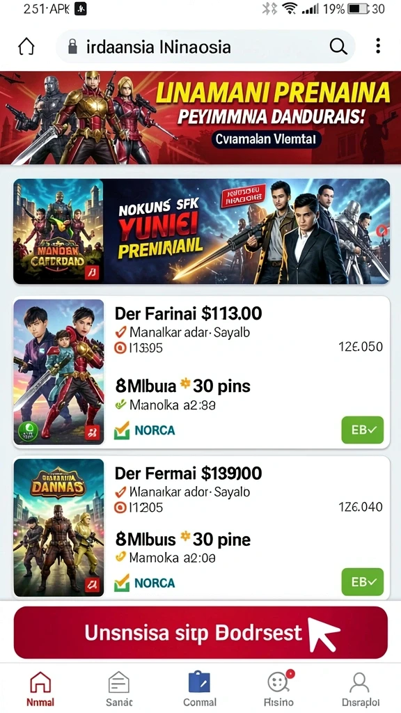 haikuotk - Tampilan awal HAIKUOTK dengan pilihan mode permainan.