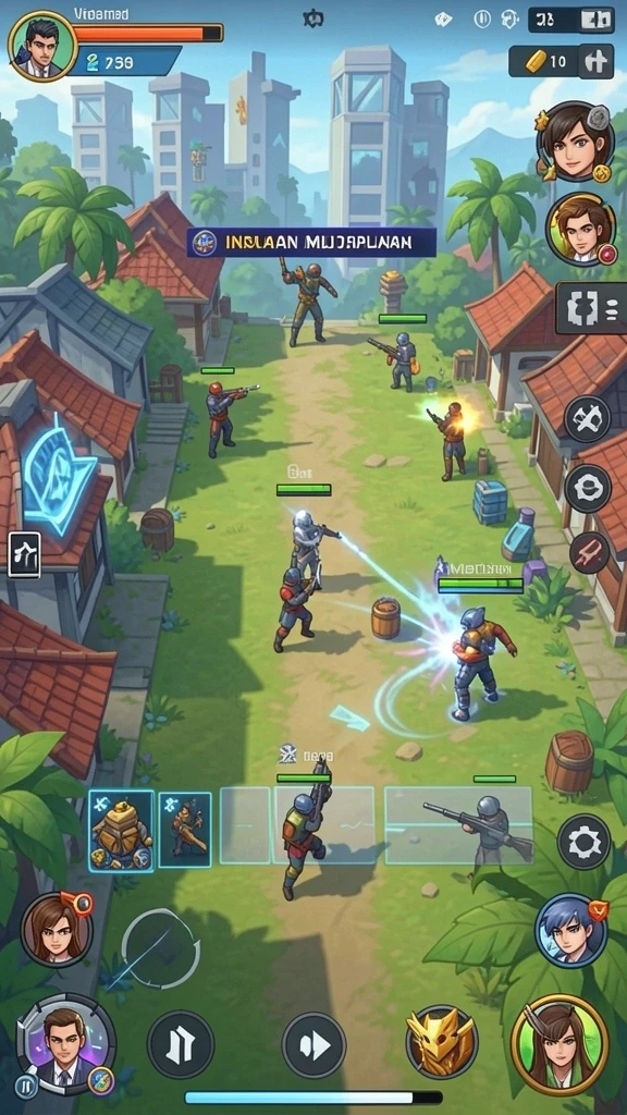 hanabi88 - Mode multiplayer untuk bersaing dengan pemain lain.