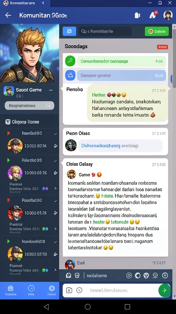 rajacorc - Menampilkan aksi seru dalam pertarungan strategi.
