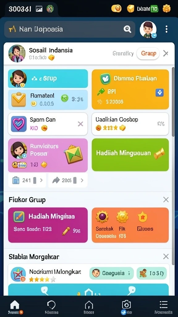 rajacorc - Antarmuka pengguna yang intuitif dan mudah dinavigasi.