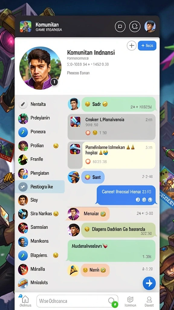 rsngame - Fitur interaksi sosial yang mengasyikkan.