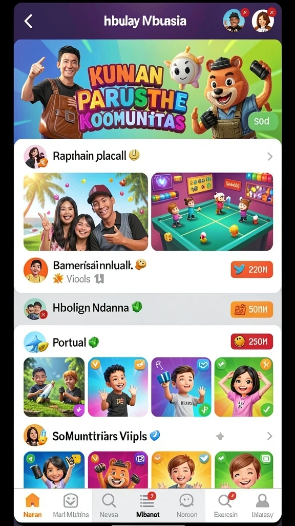 stadium77 - Fitur multiplayer yang memungkinkan bermain dengan teman.