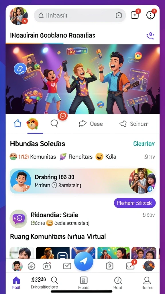 super5 - Tampilan awal dari SUPER5 yang menarik dan penuh warna.